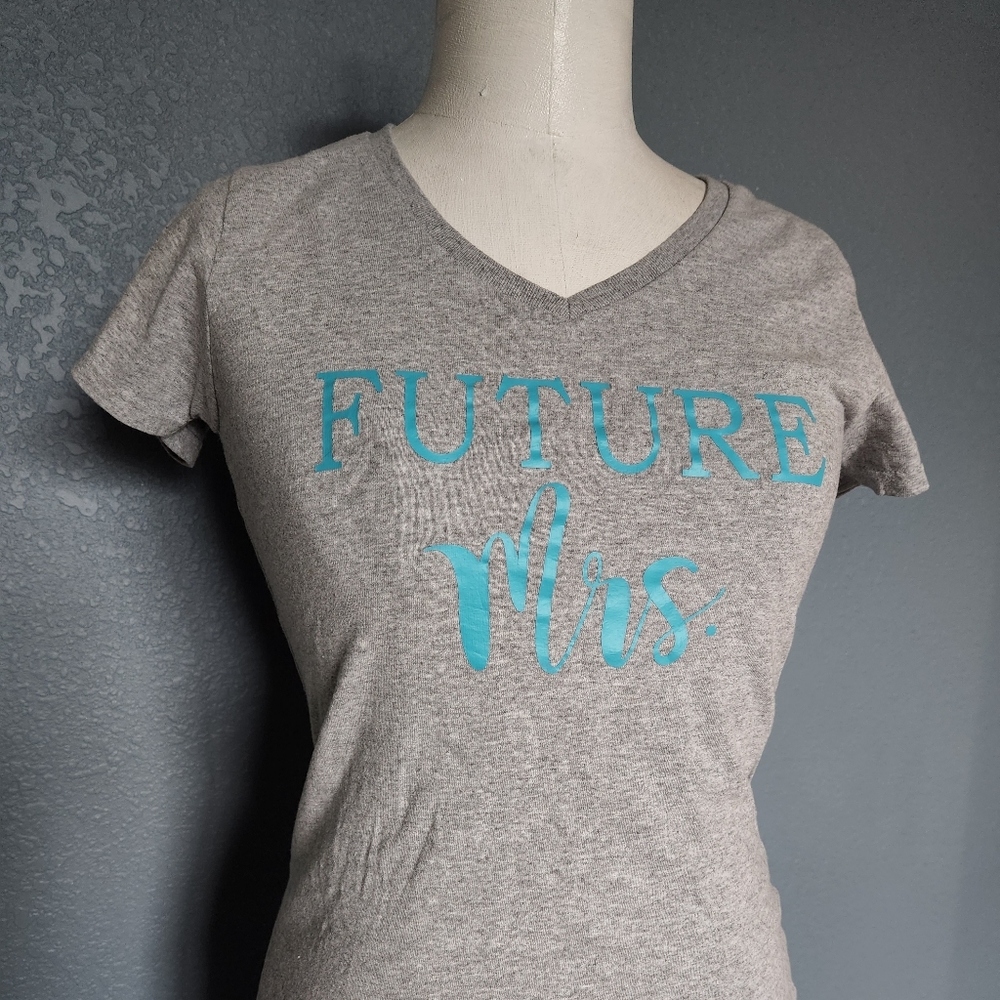 Bride V-neck Tee - Future Mrs.